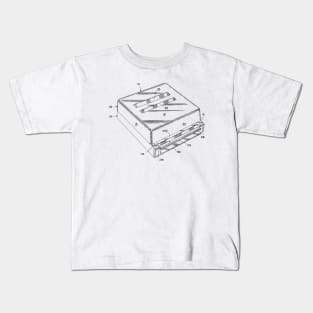 Photographic Apparatus Camera Vintage Patent Hand Drawing Kids T-Shirt